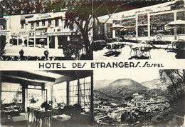 Delcampe - SOSPEL - Hôtel Des étrangers, Carte Multi-vues. - Sospel