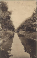 Delcampe - Ypres.   -   Le Quai.    1909   Warneton   Naar   Anvers - Ieper