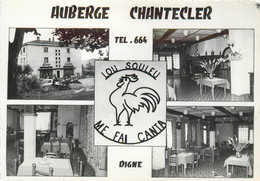 Delcampe - DIGNE - Auberge Chantecler, Carte Multi-vues. - Digne