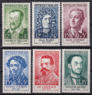 FRANCE 1958 - MNH - YT 1166-1171 - Nuovi