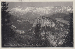 Delcampe - Austria - 2680 Semmering - Kalte Rinne - Eisenbahnbrücken 1938 - Polleroswand U. Raxalpe - Railway Bridge - Semmering