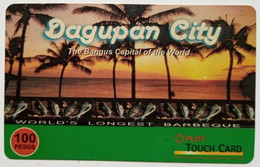 Philippines PLDT 100 Peso MINT Touchcard " Dagupan City, Pangasinan " - Filippine