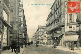 Toulouse * La Rue Alsace Lorraine * Commerces Magasins * Tram Tramway - Toulouse