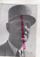 Delcampe - 62- BOULOGNE SUR MER - RARE INVITATION INAUGURATION PAR MME LEGRAND VENDROUX EXPOSITION CHARLES DE GAULLE HOTEL PRINCESS - Documenti Storici