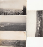 Delcampe - Sancerre 18 - Lot De 4 Photographies - Années 1930 - Viaduc - Panoramas Divers - Sancerre