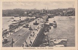 Delcampe - Turquie - Constantinople - Pont De Galata - Editeur Isaac M. Ahitouv - Türkei