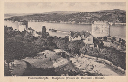 Delcampe - Turquie - Constantinople - Bosphore Tours De Roumeli - Hissar - Editeur Isaac M. Ahitouv - Türkei