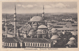 Delcampe - Turquie - Constantinople - Mosquée Suleymanié - Editeur Isaac M. Ahitouv - Türkei