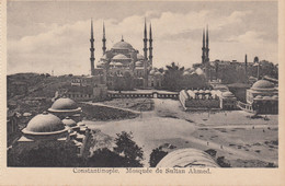 Delcampe - Turquie - Constantinople - Mosquée Du Sultan Ahmed - Editeur Isaac M. Ahitouv - Türkei