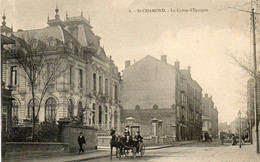Delcampe - - 42 - St-CHAMOND (Loire) - La Caisse D'Epargne - Scan Verso - - Saint Chamond