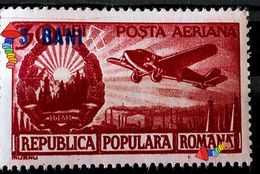 Stamps Errors Romania 1952 # 1362 Printed With Color Line And Circle Outside The Frame, - Variétés Et Curiosités