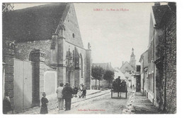 Delcampe - CPA Limay La Rue De L'Eglise - Limay