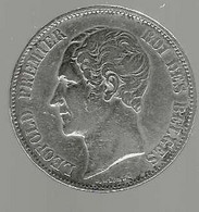 LEOPOLD I 5 FRANCS 1865 - 5 Francs