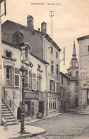 Delcampe - CPA FRANCE 55 MEUSE COMMERCY RUE DES JUIFS  DOS DIVISE NON ECRIT - Commercy