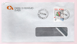 1986 Anno Della Pace-  Lire 550 - Timbro Fdc - 1981-90: Storia Postale