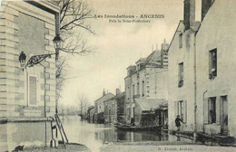 Ancenis * Les Inondations * Rue , Près La Sous Préfecture * Crue Catastrophe - Ancenis