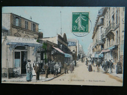 Delcampe - COLOMBES                               RUE SAINT DENIS - Colombes