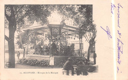 Delcampe - ALLEVARD-les-BAINS (Isère) - Kiosque à Musique - Précurseur Voyagé 1904 - Allevard