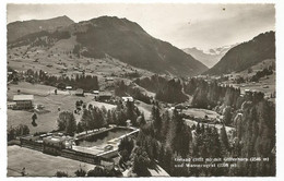 Delcampe - AC2207 Gstaad Mit Gifferhorn Und Wasserngrat / Viaggiata 1952 - Gstaad