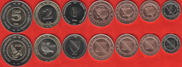 Bosnia And Herzegovina Set Of 7 Coins: 5 Feninga - 5 Maraka 1998-2021 UNC - Bosnia Erzegovina