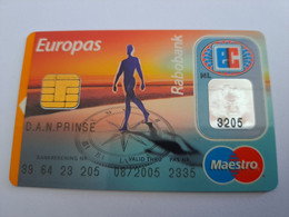 NETHERLANDS   CHIPCARD/ EUROPAS/ RABO BANKCARD/ MAESTRO/ 2005     ** 11159** - [3] Handy-, Prepaid- U. Aufladkarten