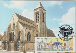 Vignette Illustrée Corbeil-Essonnes 2005 Carte Maximum - 1999-2009 Abgebildete Automatenmarke