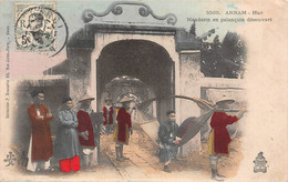 Delcampe - ¤¤   -  VIET-NAM   -  ANNAM   -  HUE   -  Mandarin En Palanquin Découvert        -   ¤¤ - Vietnam