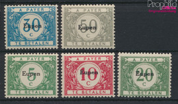 Belgische Post Eupen P1-P5 (kompl.Ausg.) Mit Falz 1920 Ziffernzeichnung (9825222 - OC55/105 Eupen & Malmédy