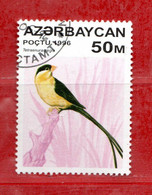 Delcampe - (34) AZERBAIDJAN °- 1996 - OISEAUX UCCELLI BIRDS.  Yvert. 276.  Oblitéré. - Aserbaidschan