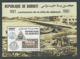 Djibouti BF N° 7 XX   Centenaire De La Ville De Djibouti, Le Bloc Sans Charnière, TB - Djibouti (1977-...)