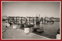 Delcampe - PORTUGAL - SETUBAL - CAIS - BARCOS DE PESCA - ANOS 50 REAL PHOTO PC - Setúbal