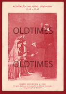 Delcampe - PORTUGAL - SETÚBAL - RECORDAÇAO DAS FESTAS CENTENÁRIAS - QUADRO QUINHENTISTA A OLEO - 1949 PC - Setúbal