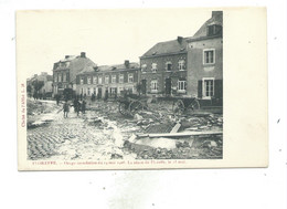 Floreffe. Orage Inondations Du 14 Mai 1906 La Place De Floreffe - Floreffe