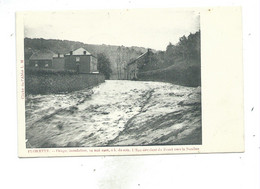 Floreffe. Orage Inondations Du 14 Mai 1906 L'eau Dévalant Du Buzet Vers La Sambre - Floreffe