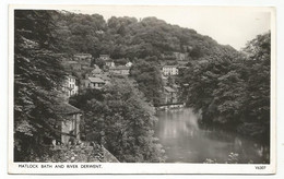 AC2223 Matlock Bath And River Derwent / Viaggiata 1957 - Derbyshire
