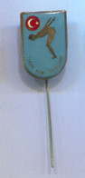 Swimming Natation Yuzme - Turkey Association Federation, Vintage Pin Badge Abzeichen - Swimming