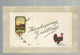 Delcampe - ***  THANKSGIVING GREETINGS  ***   -   Zie / Voir / See Scan's  -  RELIËFKAART ! ! ! ! - Sonstige & Ohne Zuordnung