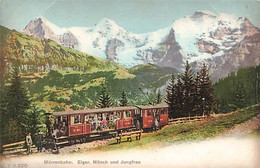 Mürrenbahn Eiger Und Jungfrau -Mürren Bahn - Mürren