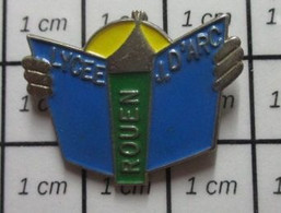 Delcampe - 3222 Pin's Pins / Beau Et Rare / THEME : ADMINISTRATIONS / LYCEE JEANNE D'ARC ROUEN - Administrations