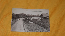 Delcampe - CARTE POSTALE ANCIENNE CIRCULEE DATE ?../ ASILE NATIONAL DU VESINET.- POTAGER.. - Le Vésinet