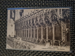 Delcampe - Carte THANN Eglise Saint Thiebaut Stalles - Thann