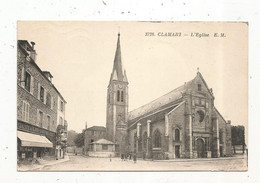 Delcampe - Cp, 92 , CLAMART, L'église, écrite 1936 - Clamart