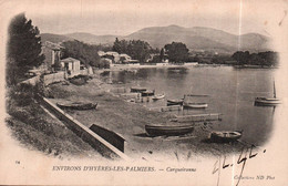 Delcampe - 83 / ENVIRONS D HYERES / CARQUEIRANNE / JOLIE PRECURSEUR ND 24 - Carqueiranne