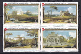 2000- SMOM - Antiche Vedute - MNH ** - Sovrano Militare Ordine Di Malta