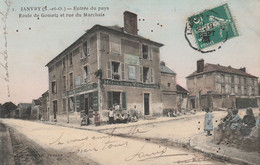 Delcampe - JANVRY - Entrée Du Pays - Route De Gometz Et Rue Du Marchais - Sonstige & Ohne Zuordnung