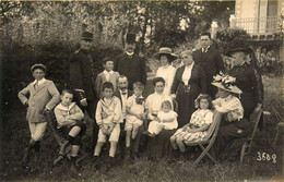 Pornic * Carte Photo Dietrich N°3608 * Famille Dans Le Jardin De La Villa ? * VILLA - Pornic