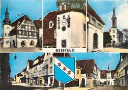 BENFELD -  Carte Multi-vues. - Benfeld