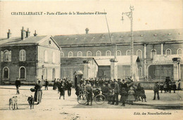 Chatellerault * La Porte D'entrée De La Manufacture D'armes * Usine Industrie Ouvriers - Chatellerault