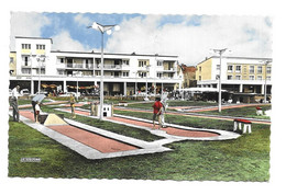 Delcampe - LE GOLF DE BERCK PLAGE PAS DE CALAIS 1966 - RARE VUE DES EDITIONS LA CIGOGNE A REIMS, FLAMME DE LA VILLE, VOIR LES SCANS - Golf