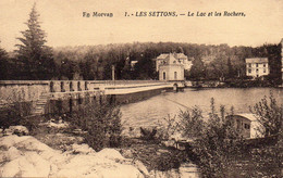 Delcampe - LAC DES SETTONS LE LAC ET LES ROCHERS EMBARCATION DE PECHEUR REF 3852 - Bourgogne
